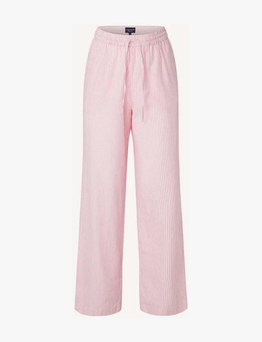 Lexington Home - ICONS Jennifer Organic Cotton Light Oxford Pajama - nach preis einkaufen - pink/white - 2
