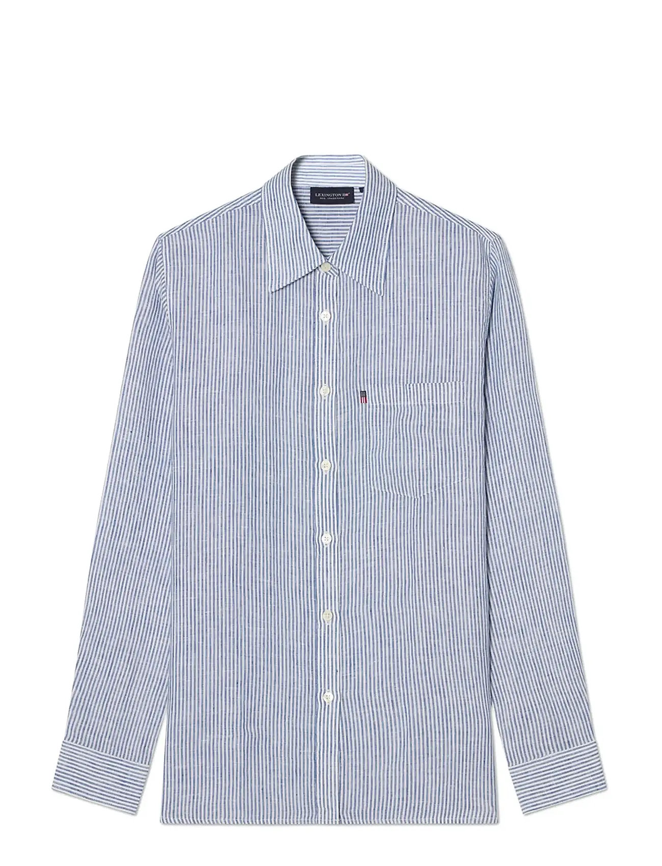 Lexington Clothing Classic Linen Shirt - Yellow - XS 1