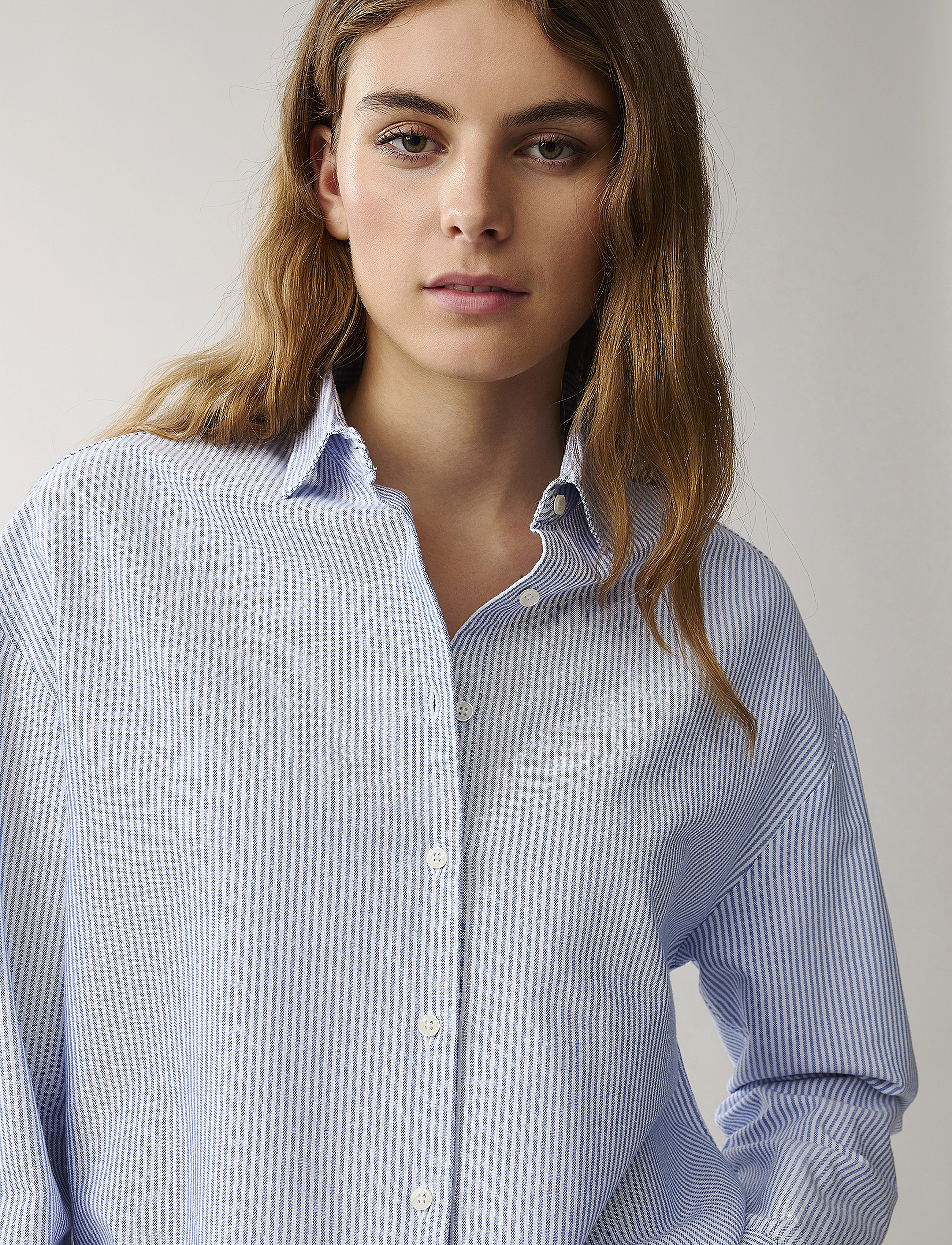 Lexington Clothing - Edith Organic Cotton Oxford Shirt - light blue - 4