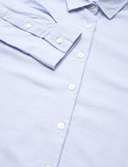 Lexington Clothing - Edith Organic Cotton Oxford Shirt - langermede skjorter - light blue - 6