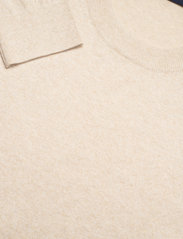 Lexington Clothing - Lizzie Organic Cotton/Cashmere Sweater - pullover - light beige melange - 5