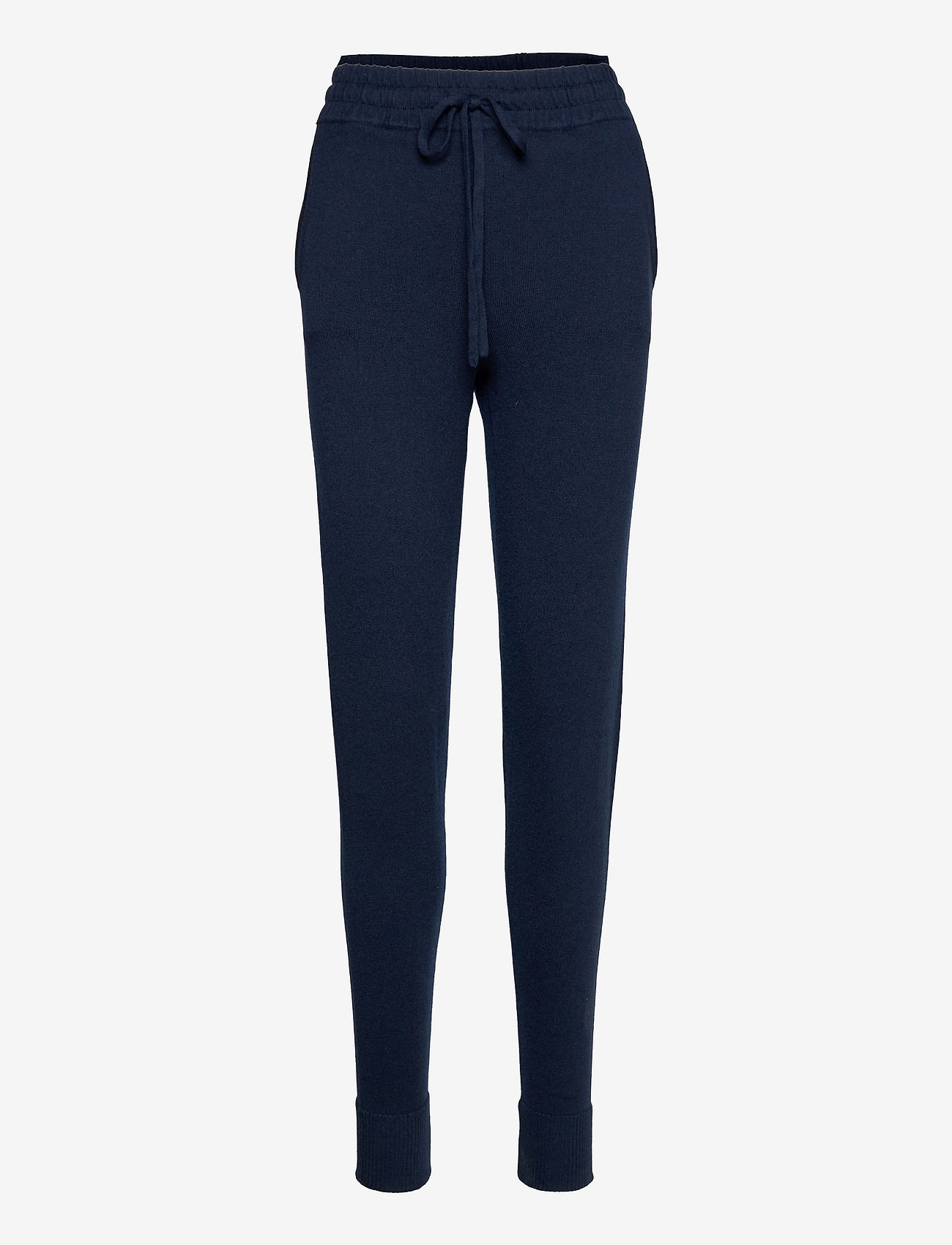 Lexington Clothing Elyssa Merino/Viscose Blend Knitted Track Pants - Sweatpants & Joggingbukser - DARK BLUE / blue