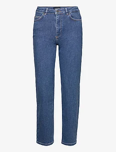 Natalia High-Rise Straight-Leg Jeans, Lexington Clothing