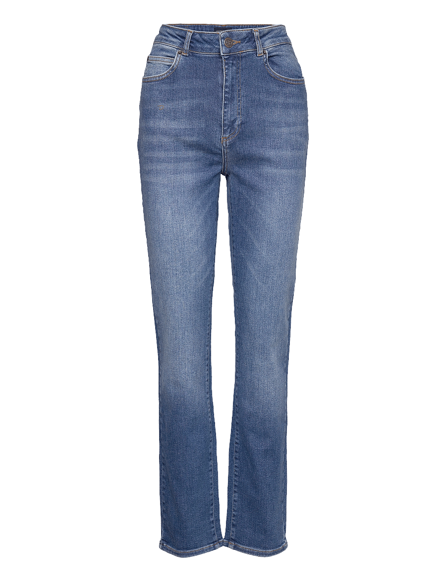 Lexington Clothing - Zoe High-Rise Slim-Leg Jeans - aptempti džinsai - medium blue - 1