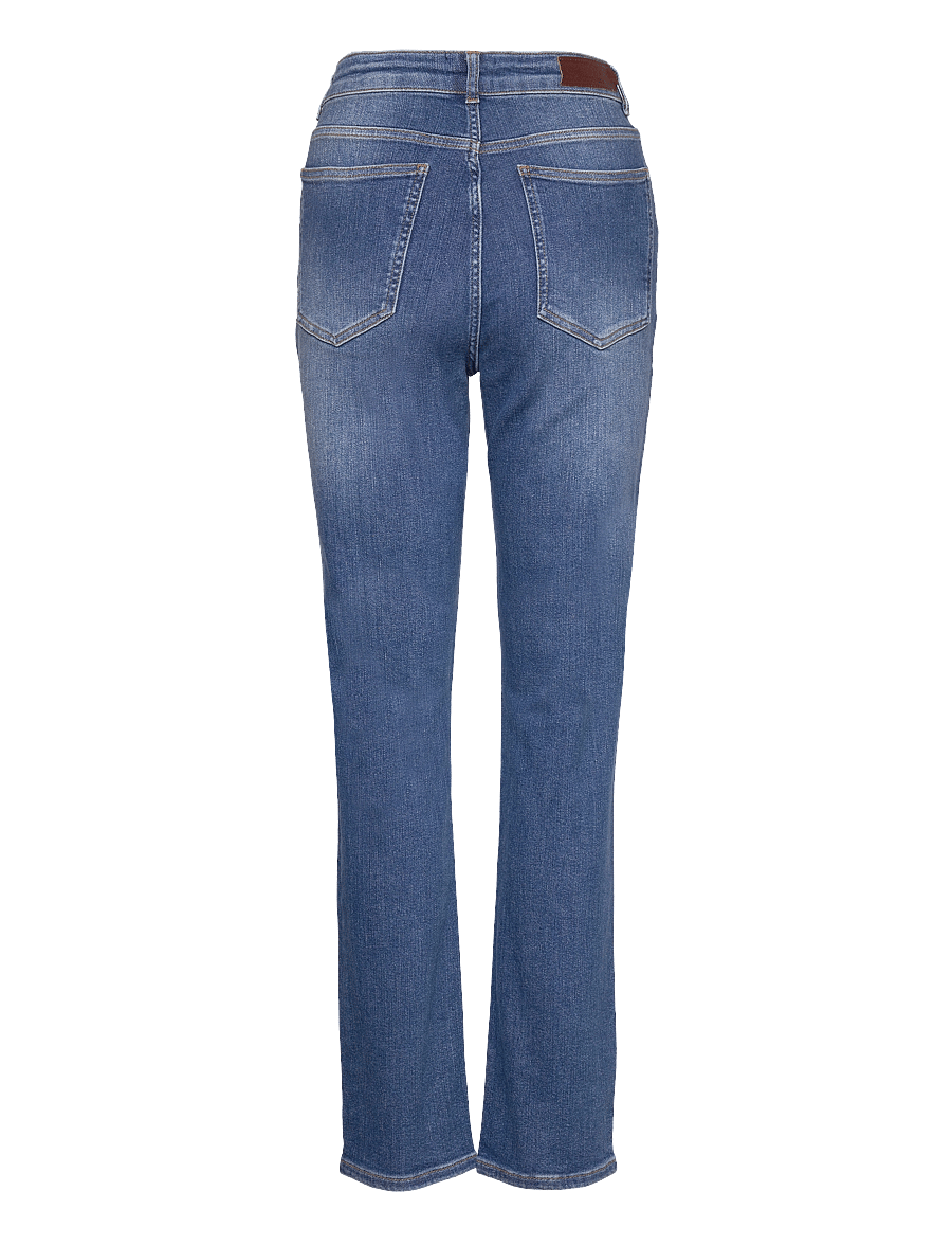 Lexington Clothing - Zoe High-Rise Slim-Leg Jeans - aptempti džinsai - medium blue - 2
