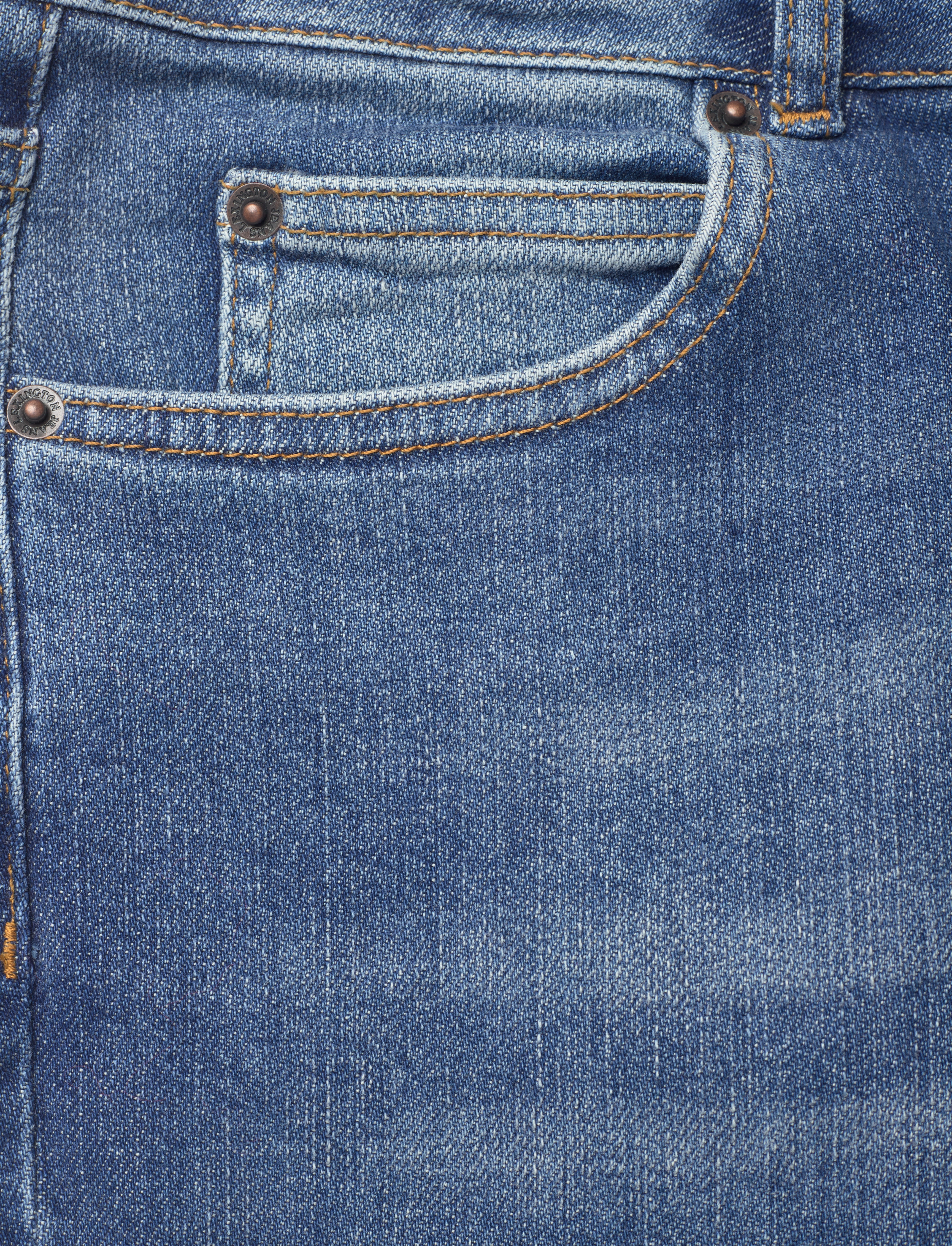 Lexington Clothing - Zoe High-Rise Slim-Leg Jeans - slim jeans - medium blue - 5