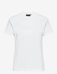 Lexington Clothing - Stephanie Organic Cotton Tee - marškinėliai - white - 0