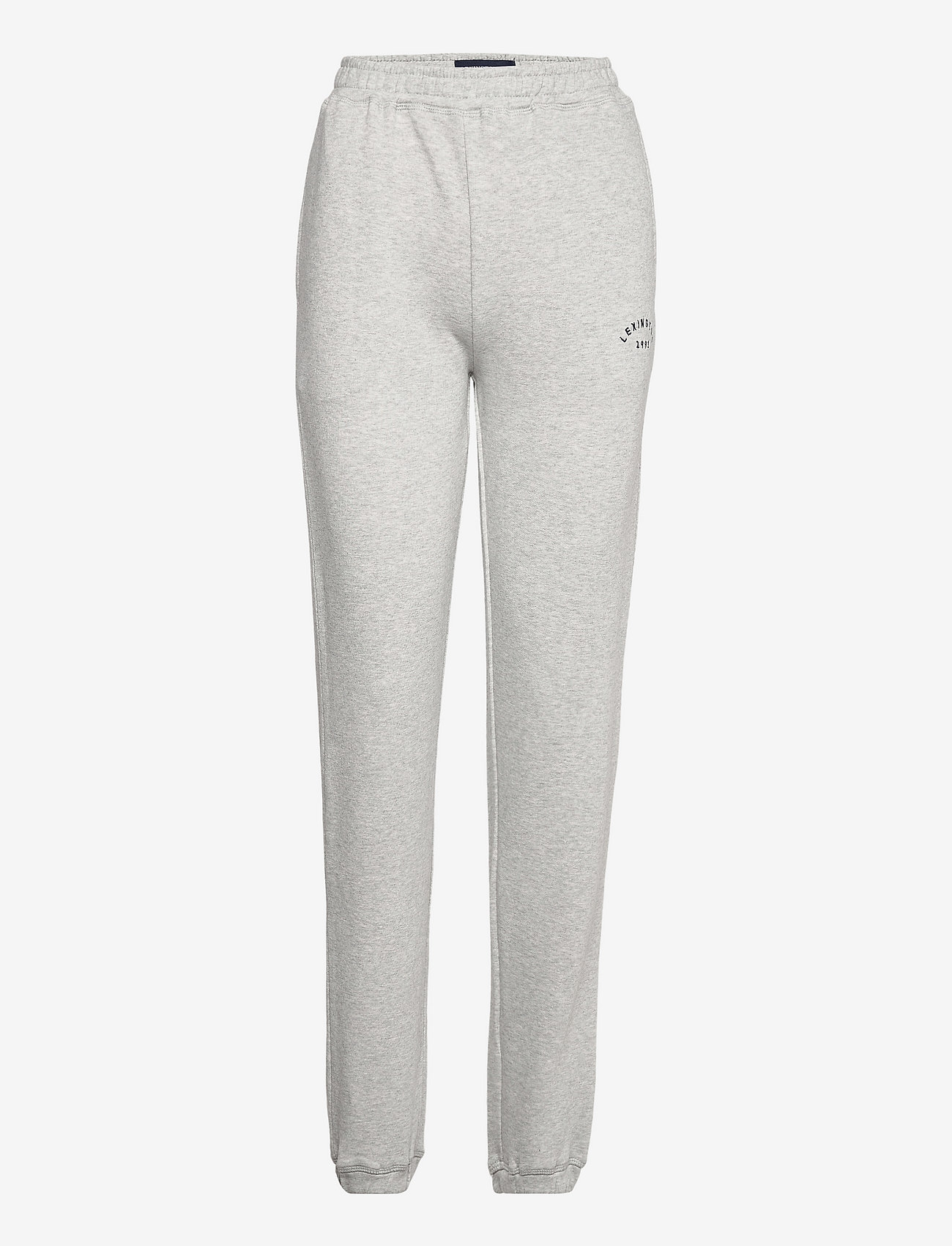 Lexington Clothing Noelle Cotton Pants - Sweatpants & Joggingbukser - GRAY MELANGE / grey