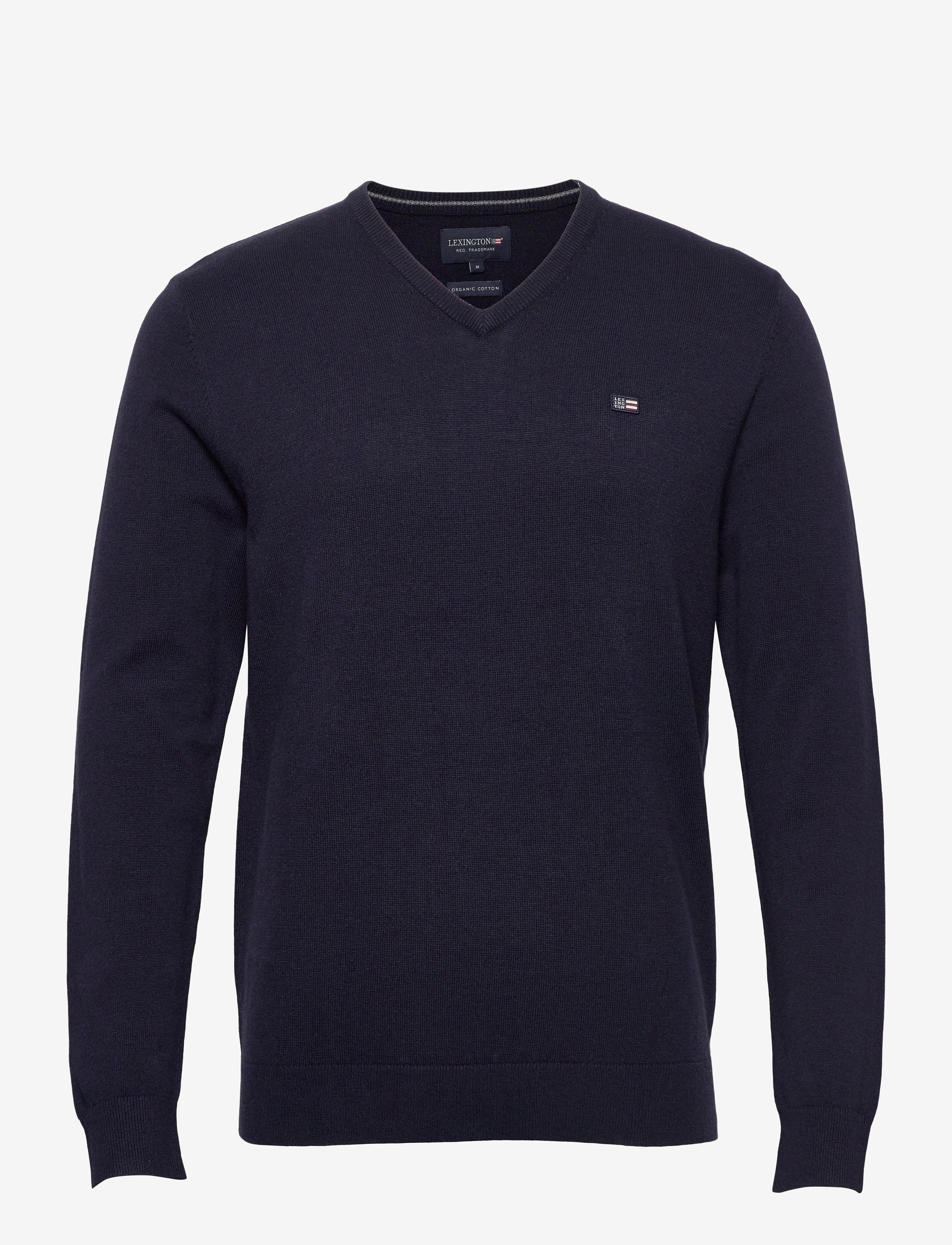 Lexington Clothing - Allen V-Neck Sweater - dark blue - 0