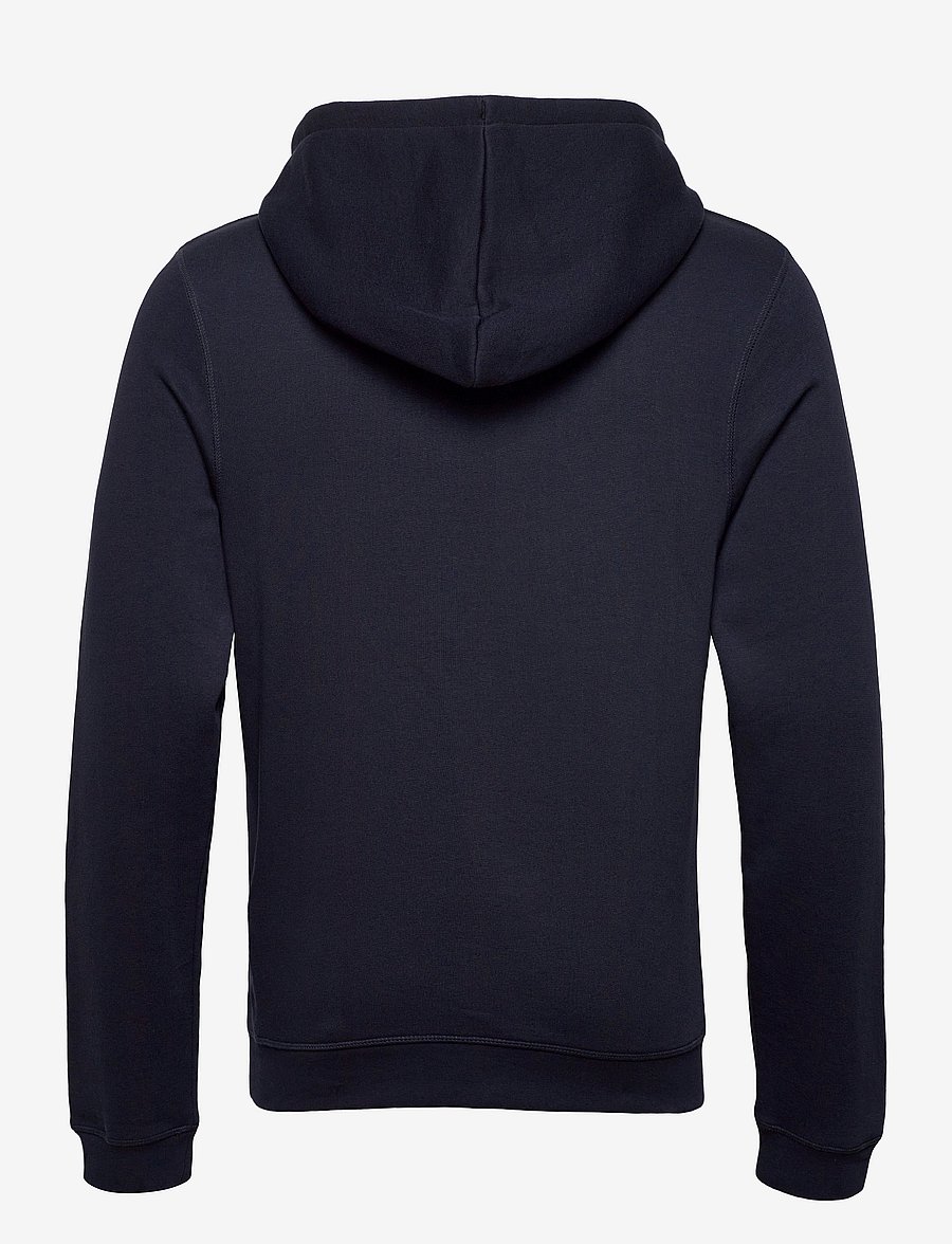 Lexington Clothing - Perry Organic Cotton Hood - kapuzenpullover - dark blue - 2