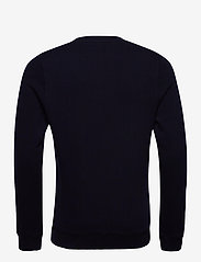 Lexington Clothing - Barry Organic Cotton Sweatshirt - medvilniniai megztiniai - dark blue - 1