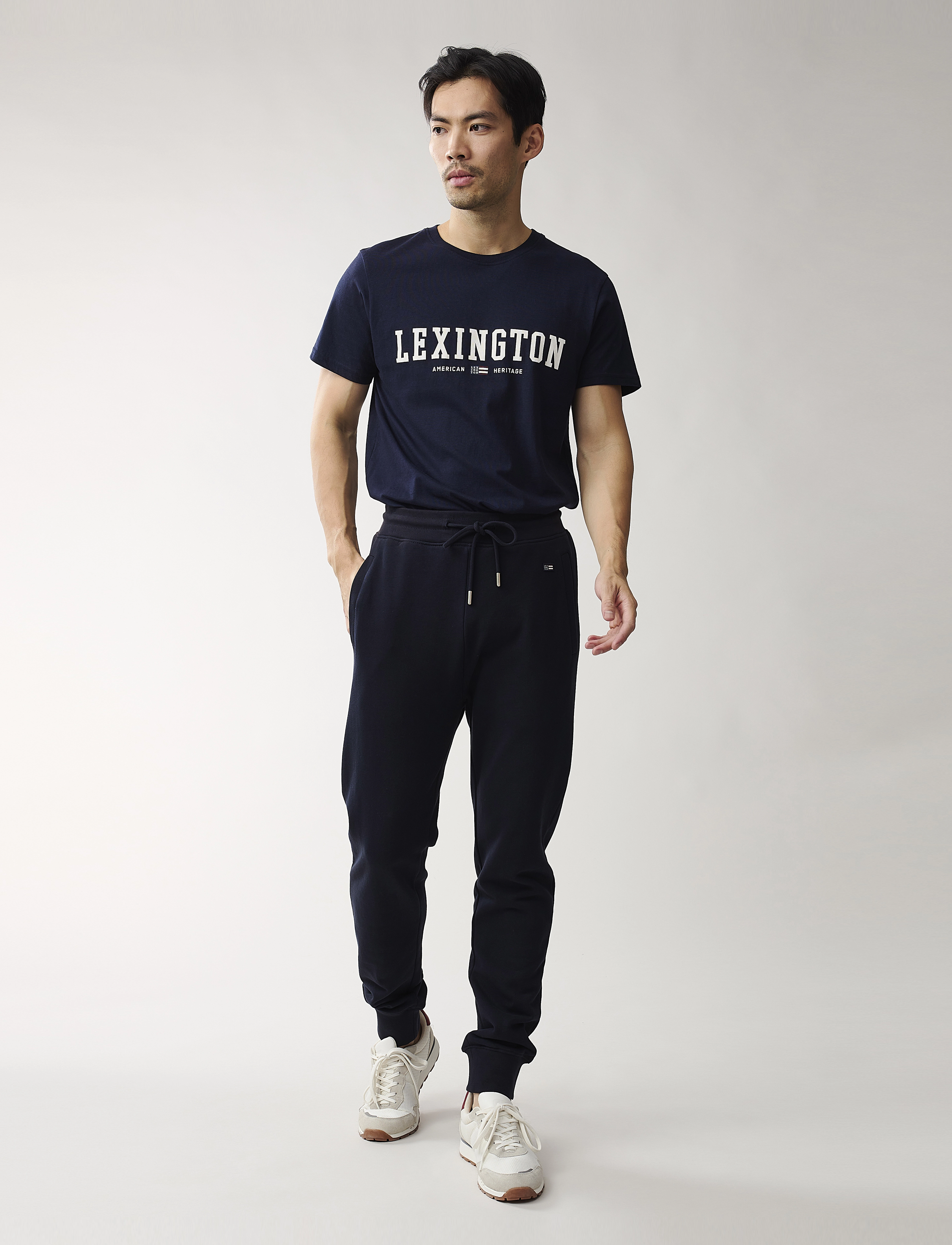 Lexington Clothing - Ivan Organic Cotton Track Pants - dark blue - 2