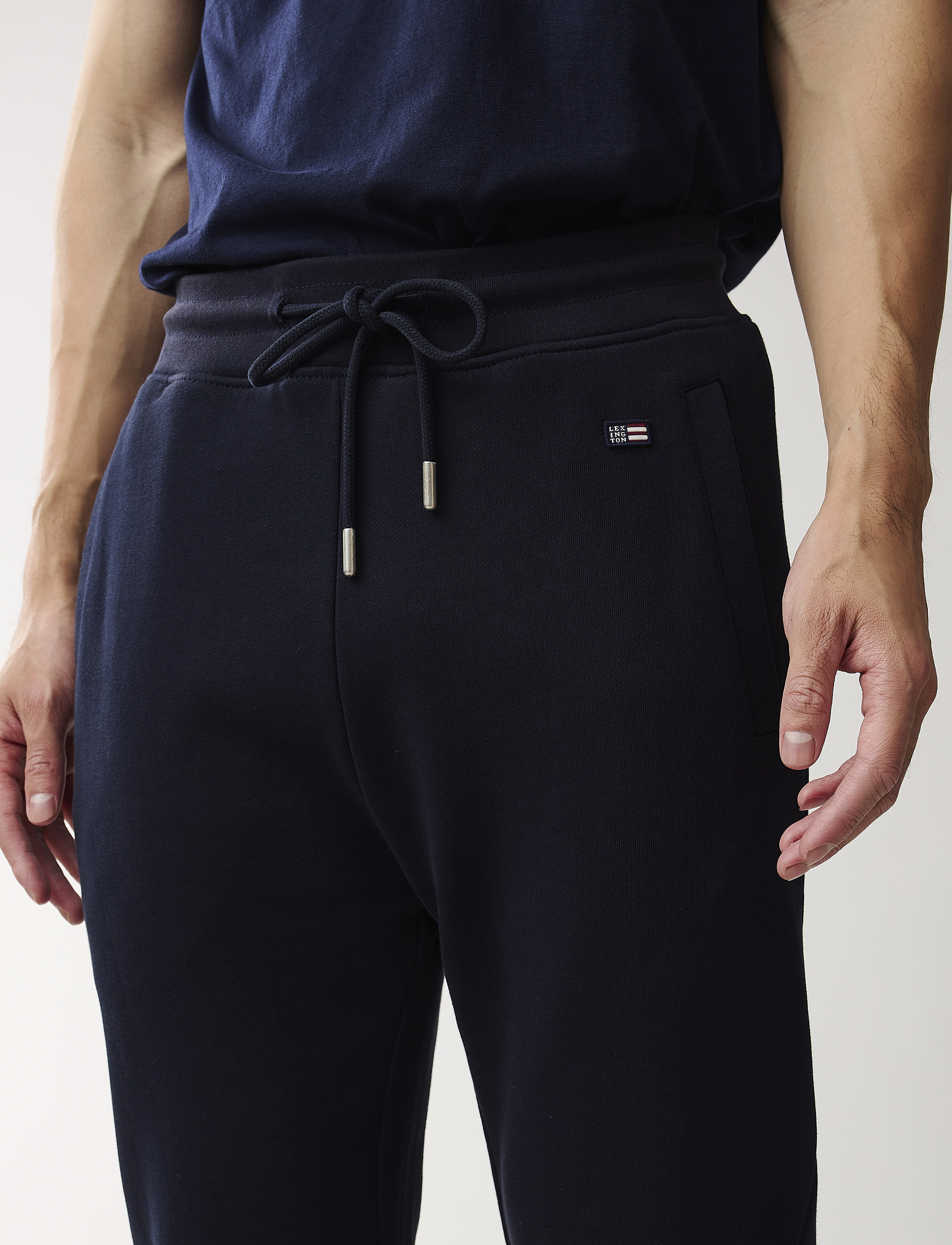 Lexington Clothing - Ivan Organic Cotton Track Pants - dark blue - 4