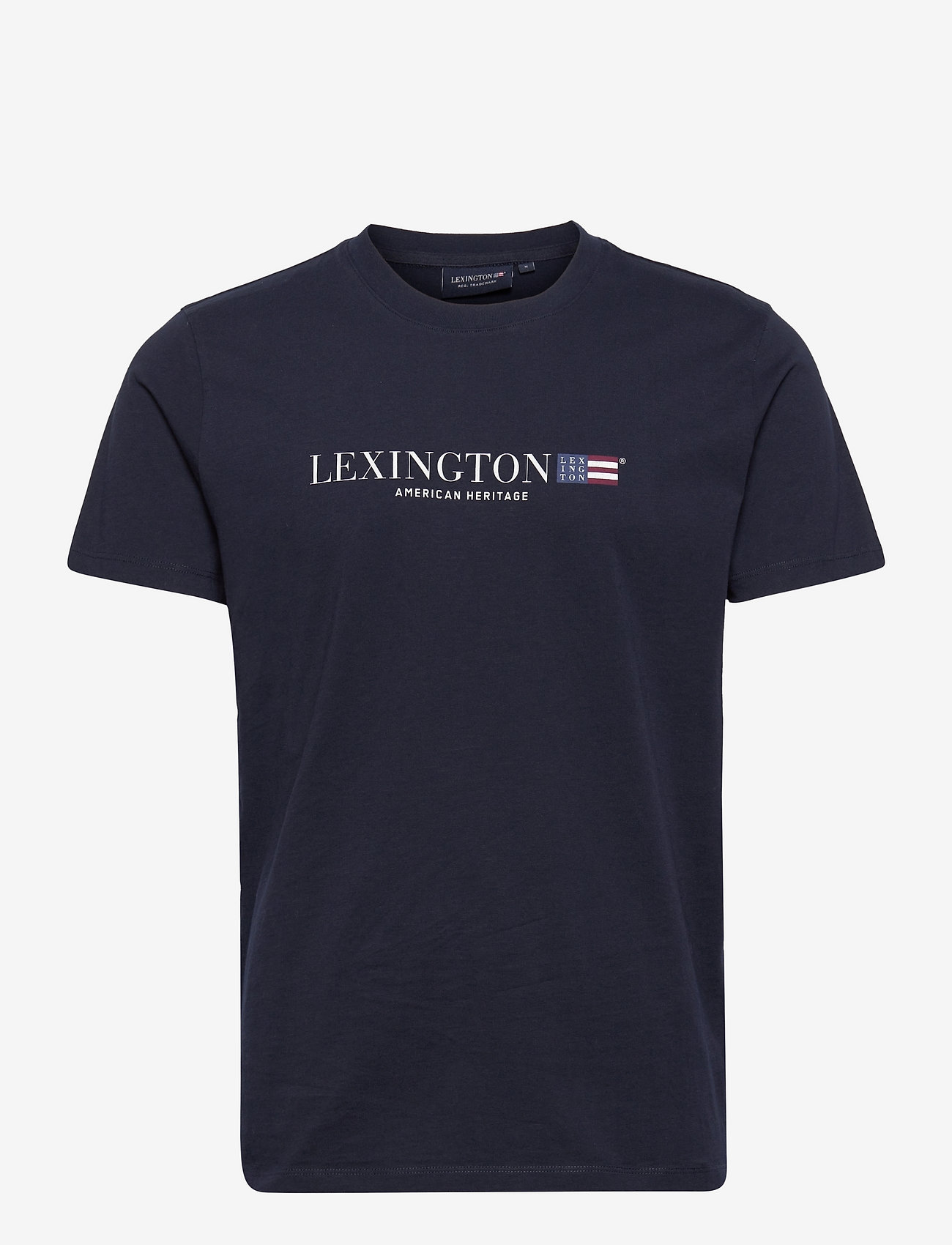 Lexington Clothing - Max Printed Tee - dark blue - 0