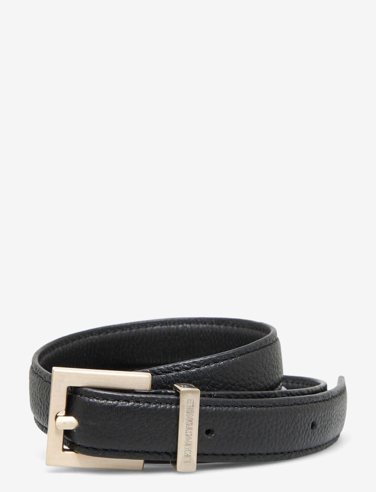 Lexington Clothing - Lexington Leather Belt - vardagsskärp - black - 0
