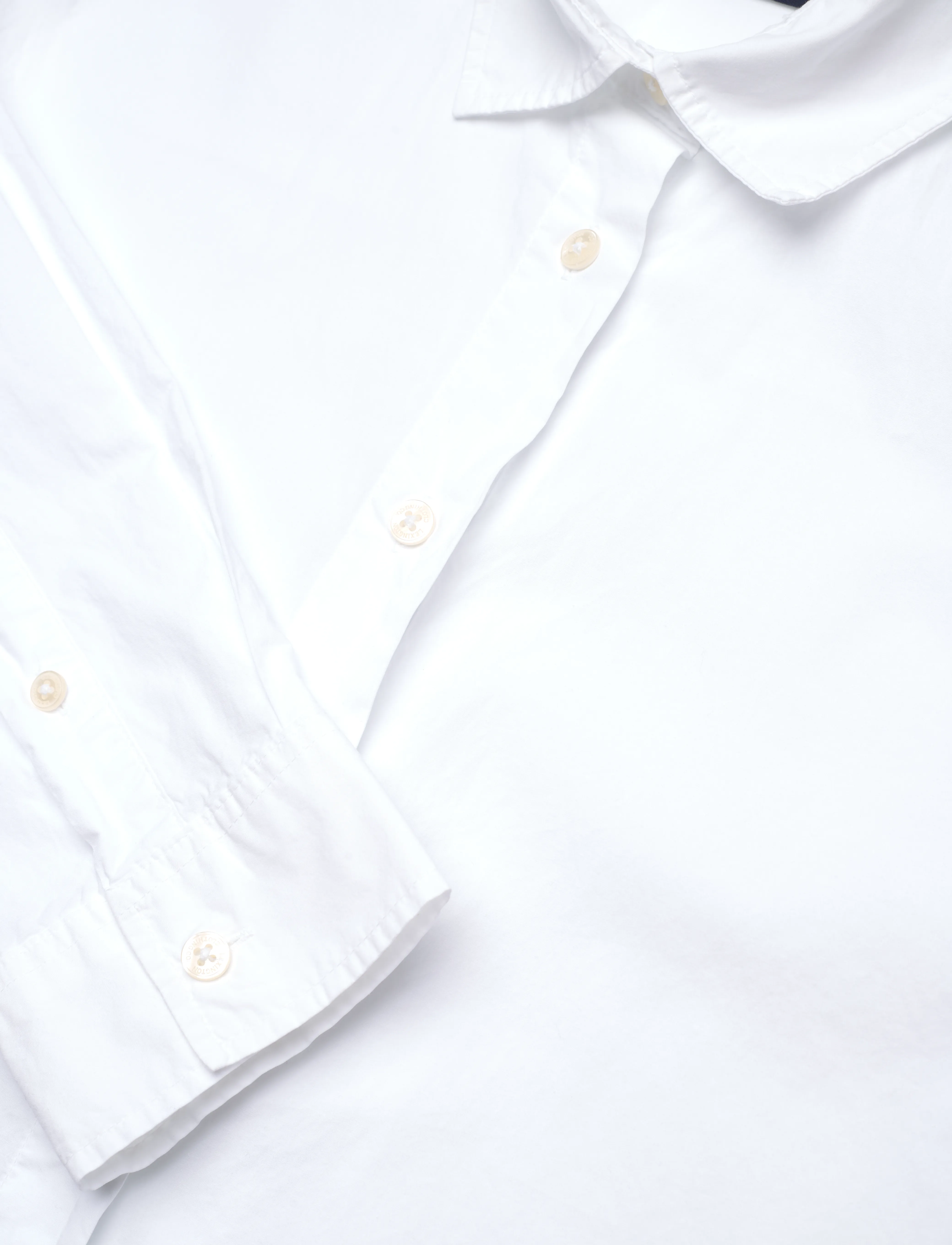Lexington Clothing - Pernilla Organic Cotton Poplin Shirt - chemises à manches longues - white - 4