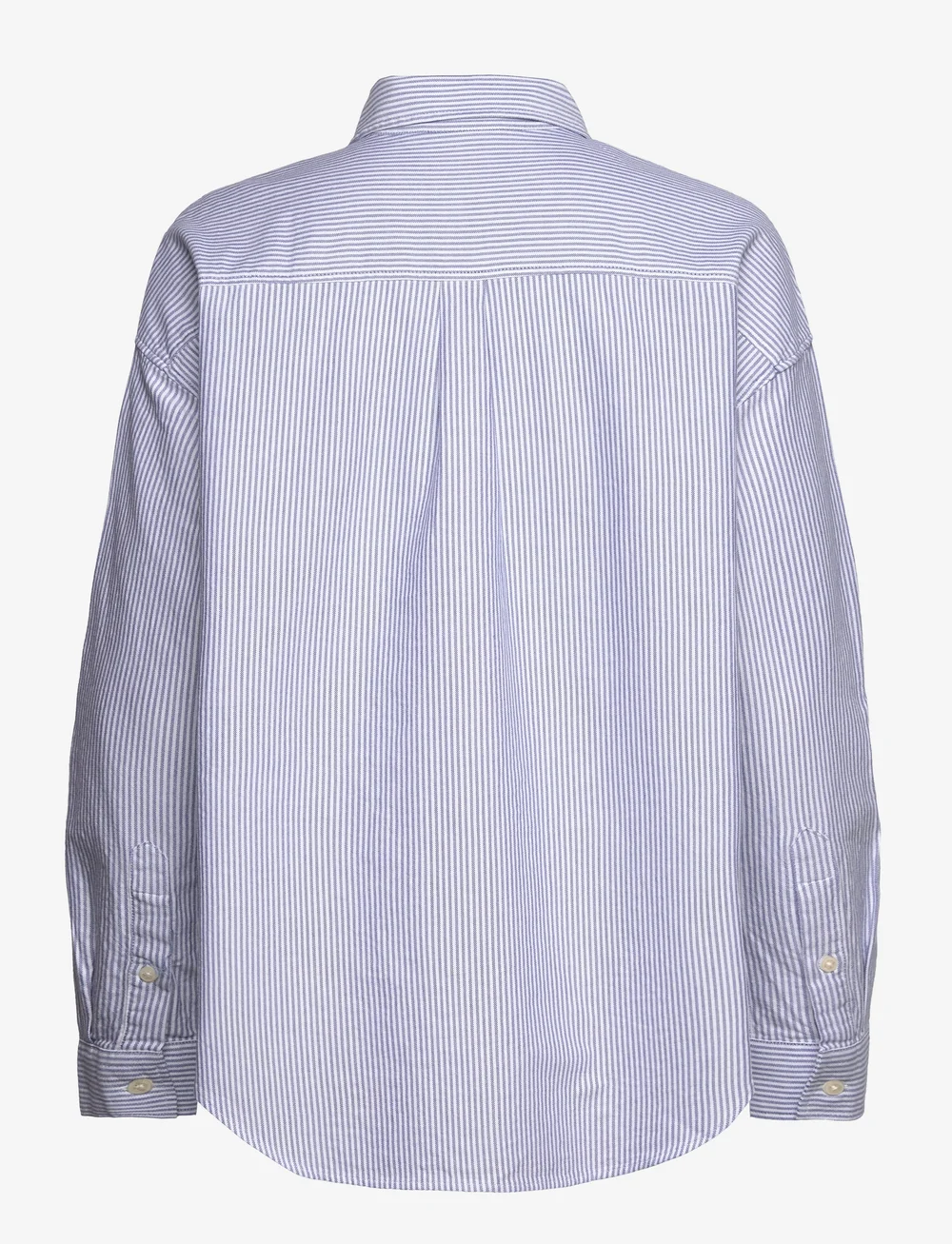 Lexington Clothing - Pernilla Organic Cotton Oxford Shirt - langärmlige hemden - blue/white stripe - 2