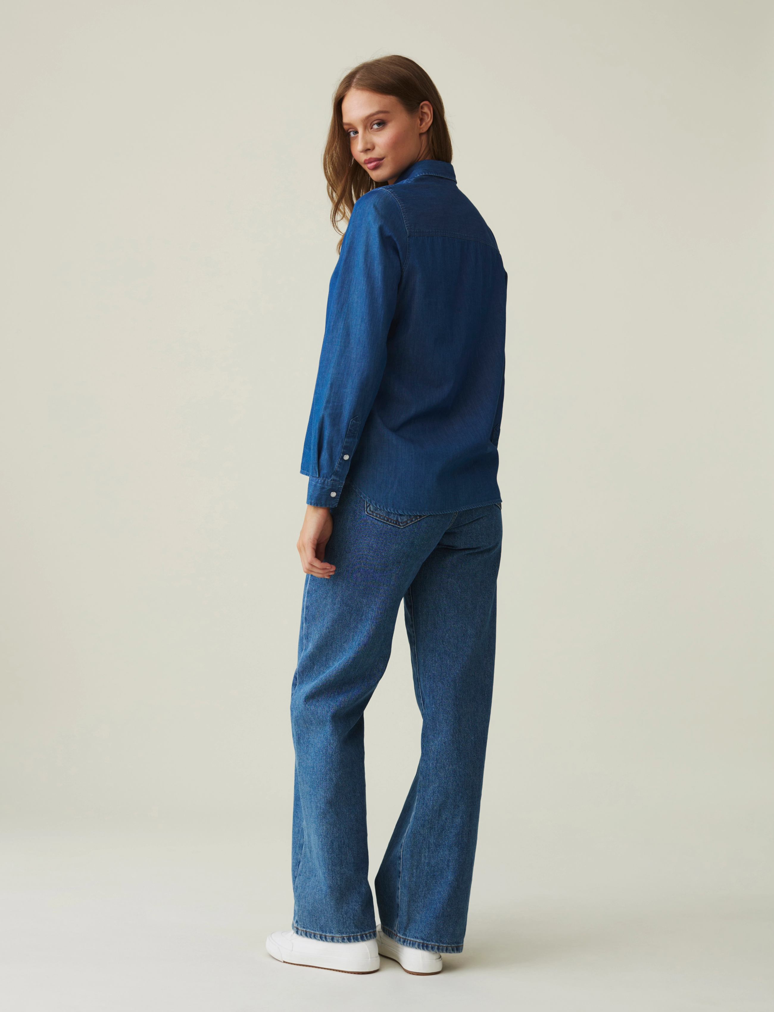 Lexington Clothing - Sanna Denim Shirt - jeanshemden - medium blue denim - 5