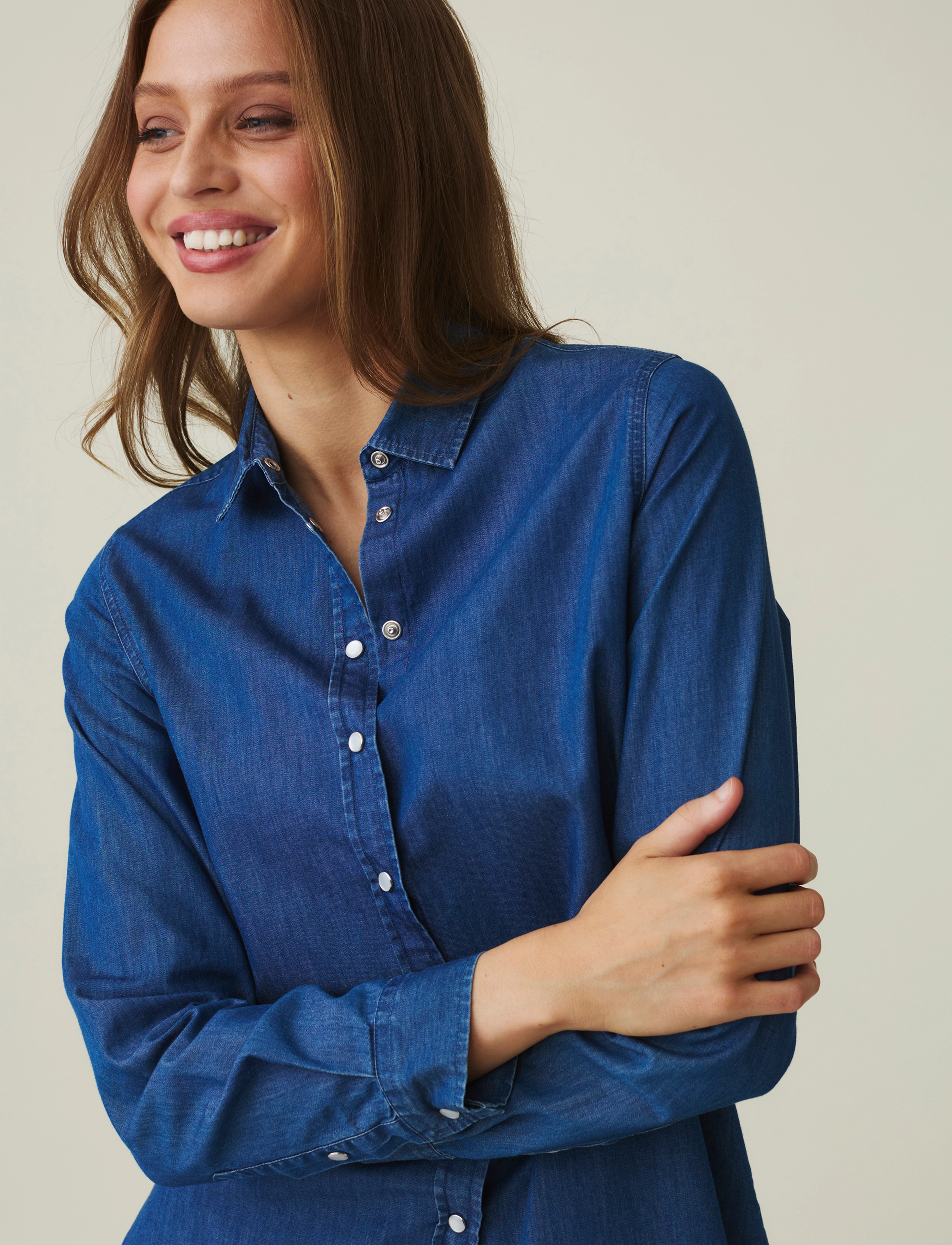 Lexington Clothing Sanna Denim Shirt skjortor dam – bild 3