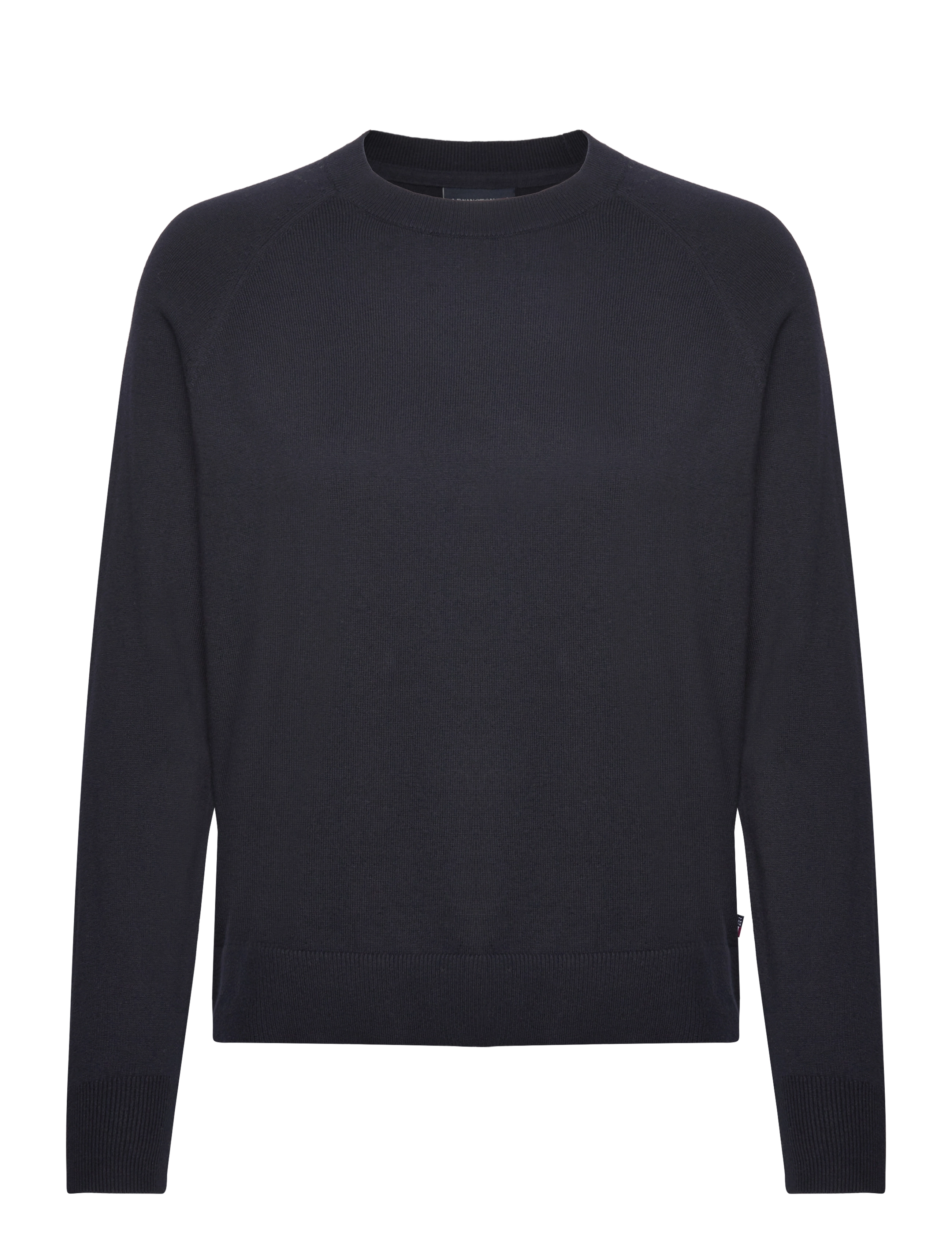 Lexington Clothing Freya Cotton/Cashmere Sweater - Transitional Layering - DARK BLUE / navy