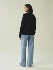 Lexington Clothing - Freya Cotton/Cashmere Sweater - pullover - dark blue - 4