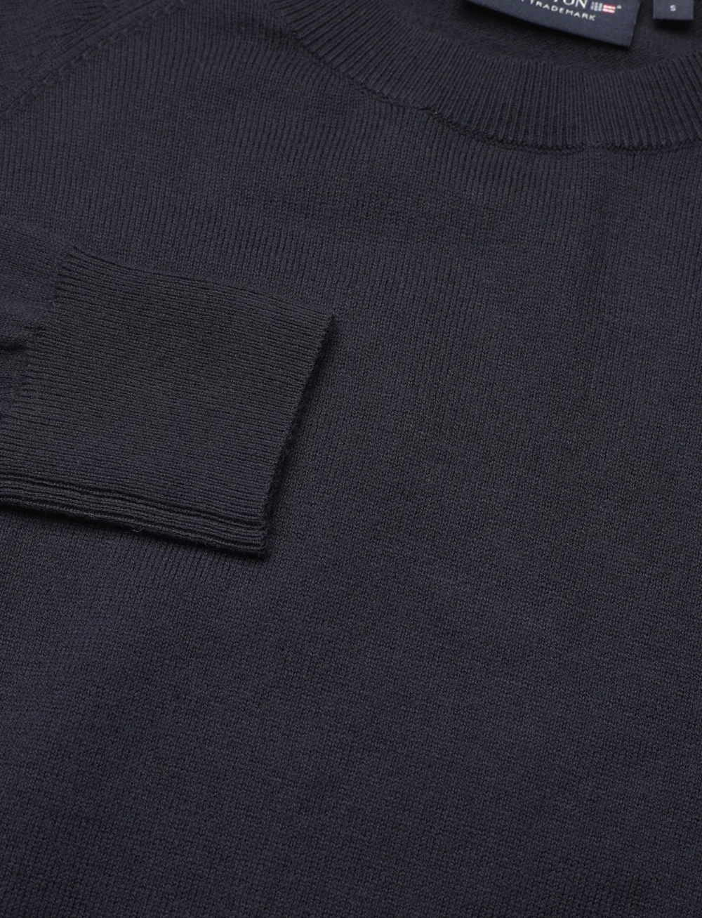 Lexington Clothing - Freya Cotton/Cashmere Sweater - pullover - dark blue - 5