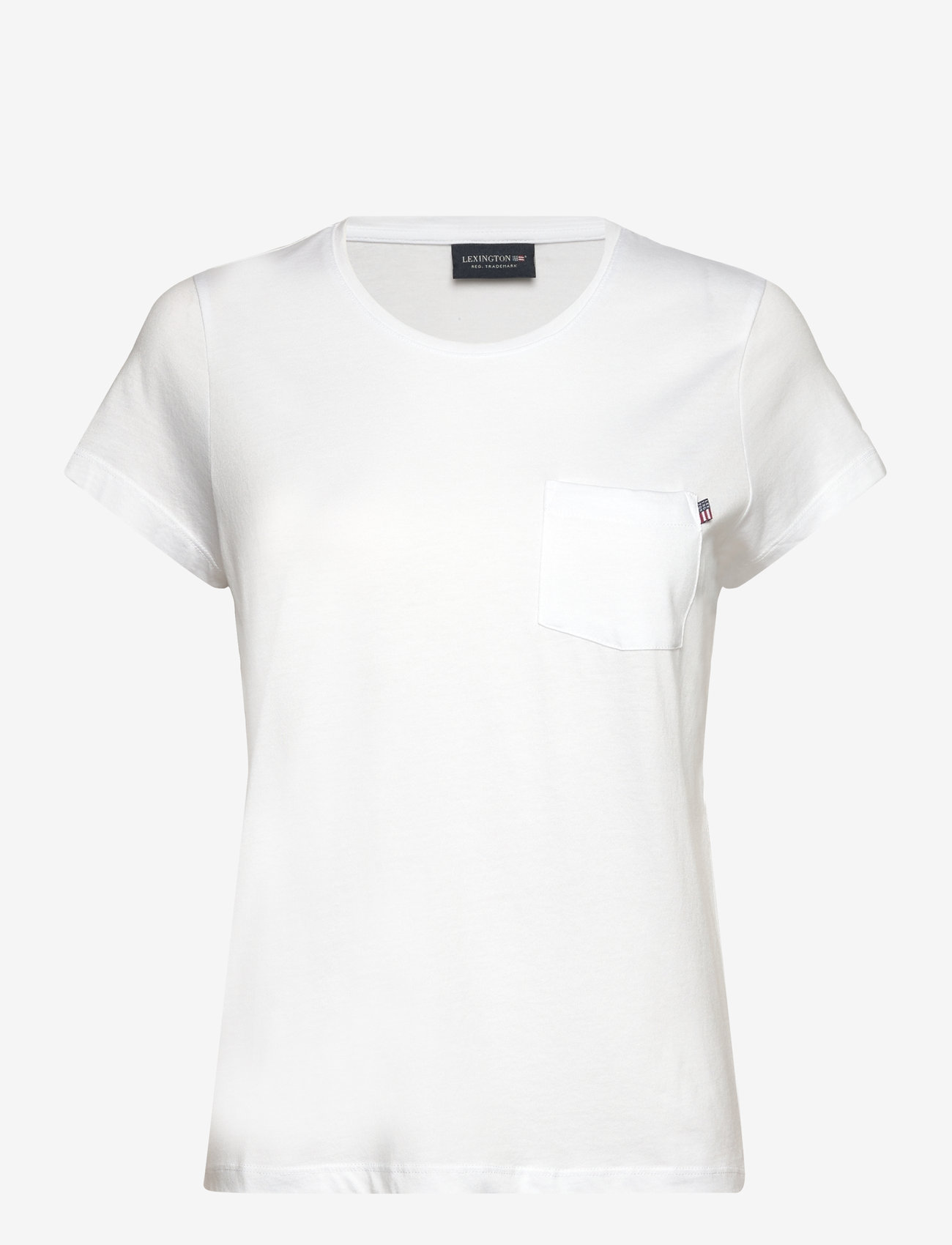 Lexington Clothing - Ashley Jersey Tee - t-shirts - white - 0