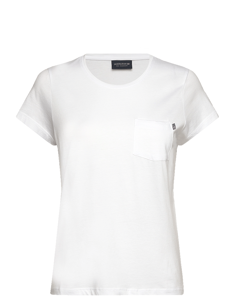 Lexington Clothing - Ashley Jersey Tee - t-shirts - white - 0