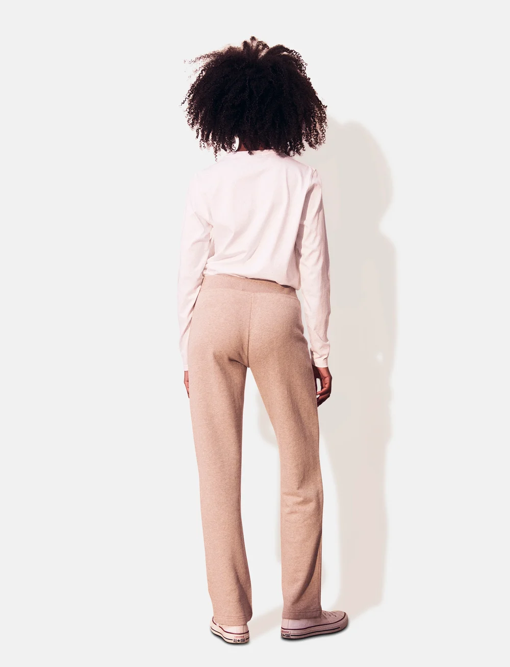 Lexington Clothing - Jenna Jersey Pants - modetrender - light brown melange - 3