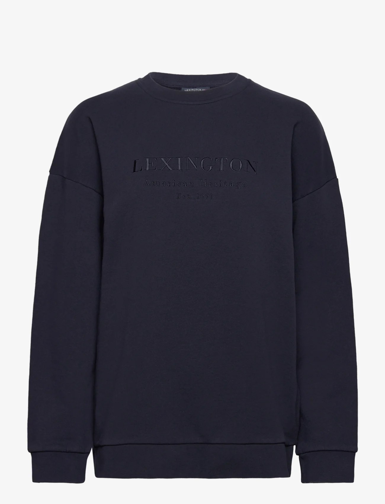 Lexington Clothing - Kibby Sweatshirt - sweatshirts & huvtröjor - dark blue - 0