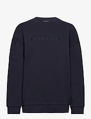 Lexington Clothing - Kibby Sweatshirt - sweatshirts - dark blue - 0