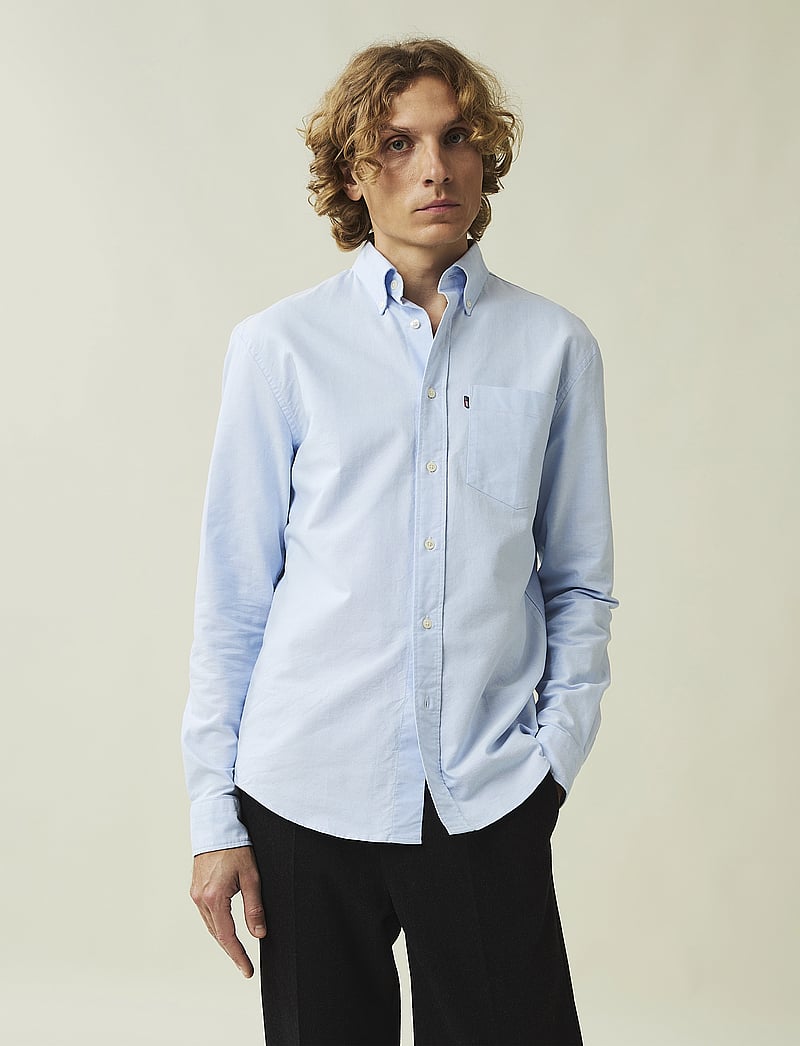 Lexington Clothing - Casual Oxford B.D Shirt - oxford-hemden - light blue - 0