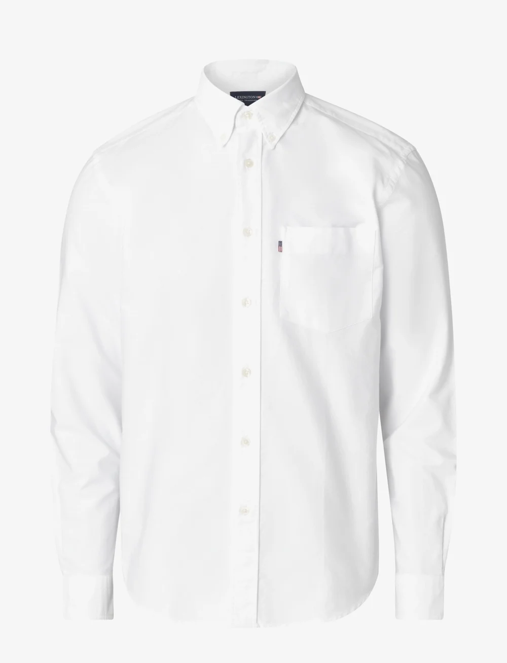 Lexington Clothing - Casual Oxford B.D Shirt - oxford-skjortor - white - 1
