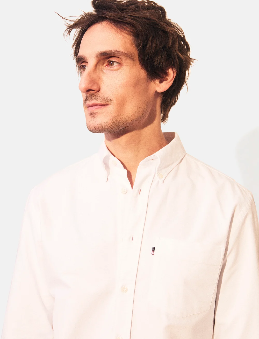 Lexington Clothing - Casual Oxford B.D Shirt - oxford-skjortor - white - 4