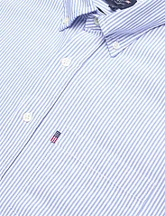 Lexington Clothing - Casual Striped Oxford B.D Shirt - oxford-skjortor - blue/white stripe - 6