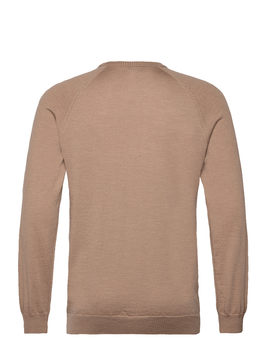 Lexington Clothing - Dean Merino Crew Neck Sweater - pulls col rond - beige - 1