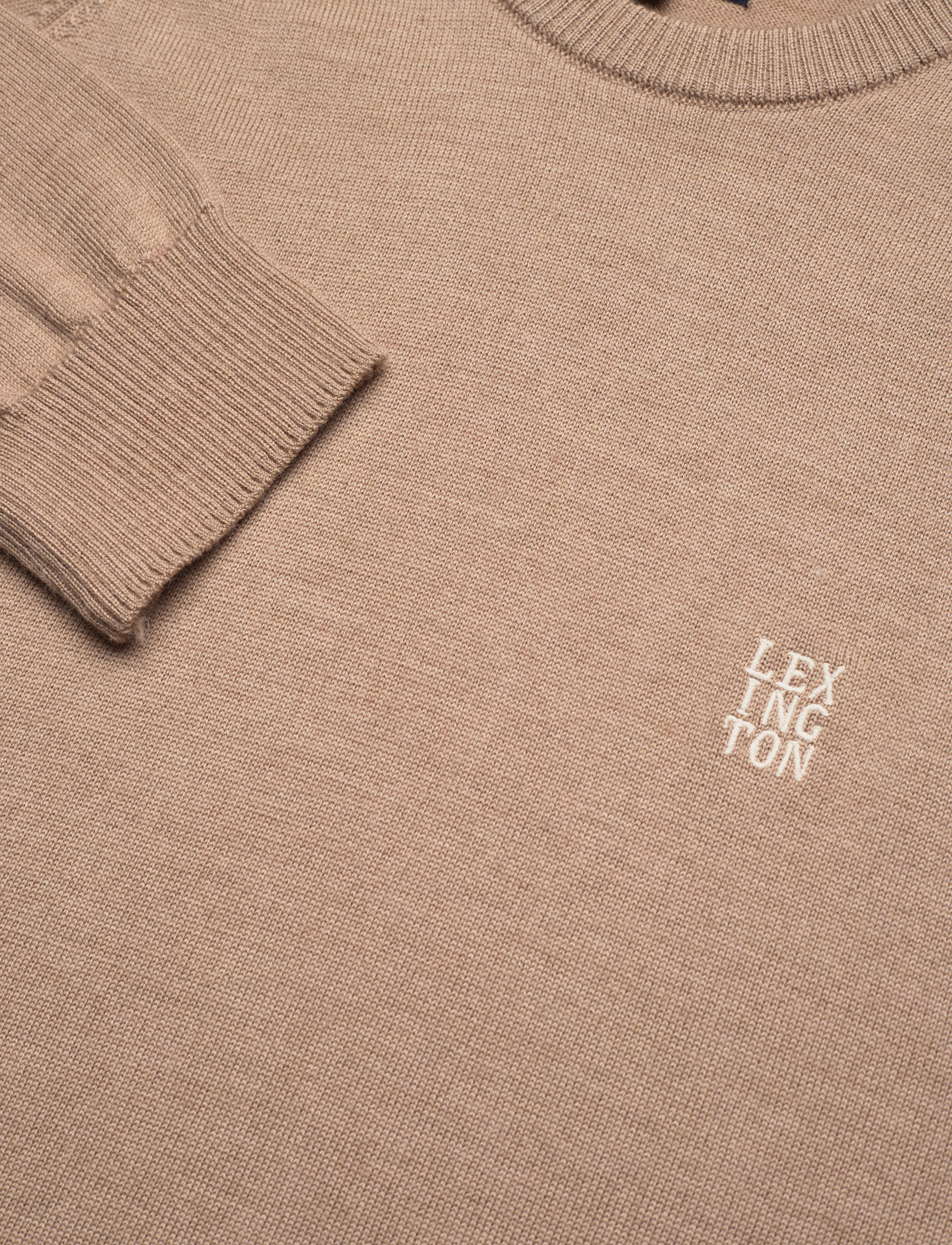 Lexington Clothing - Dean Merino Crew Neck Sweater - pulls col rond - beige - 2