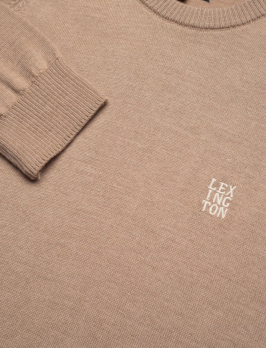 Lexington Clothing - Dean Merino Crew Neck Sweater - pulls col rond - beige - 2