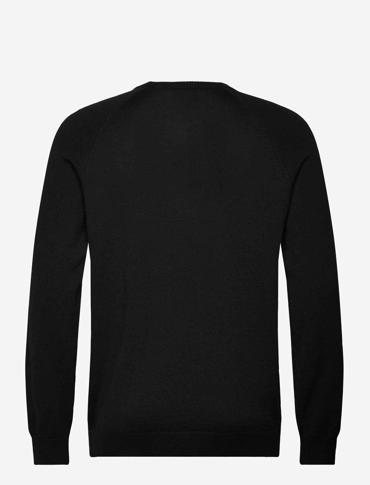 Lexington Clothing - Dean Merino Crew Neck Sweater - rund hals - black - 2
