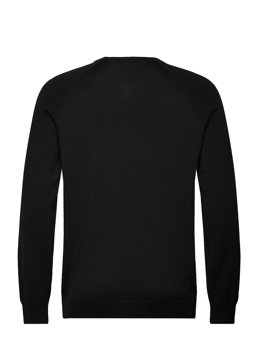 Lexington Clothing - Dean Merino Crew Neck Sweater - rundhals - black - 2