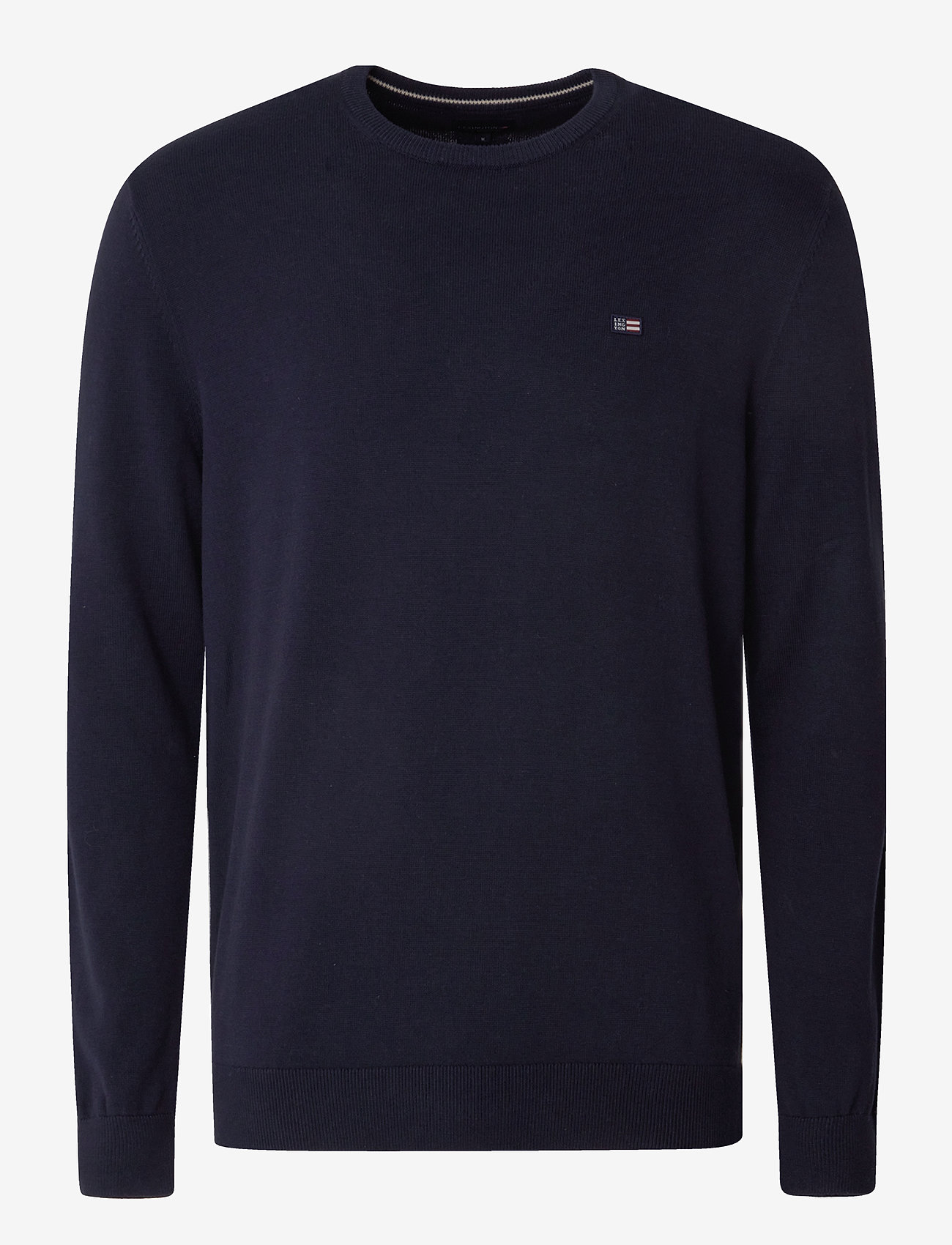 Lexington Clothing - Bradley Cotton Crew Sweater - rund hals - dark blue - 1