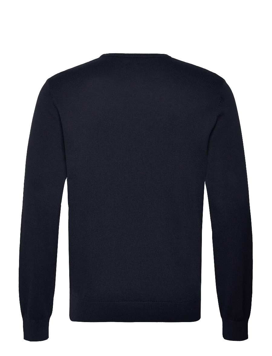 Lexington Clothing - Bradley Cotton Crew Sweater - ronde hals - dark blue - 2