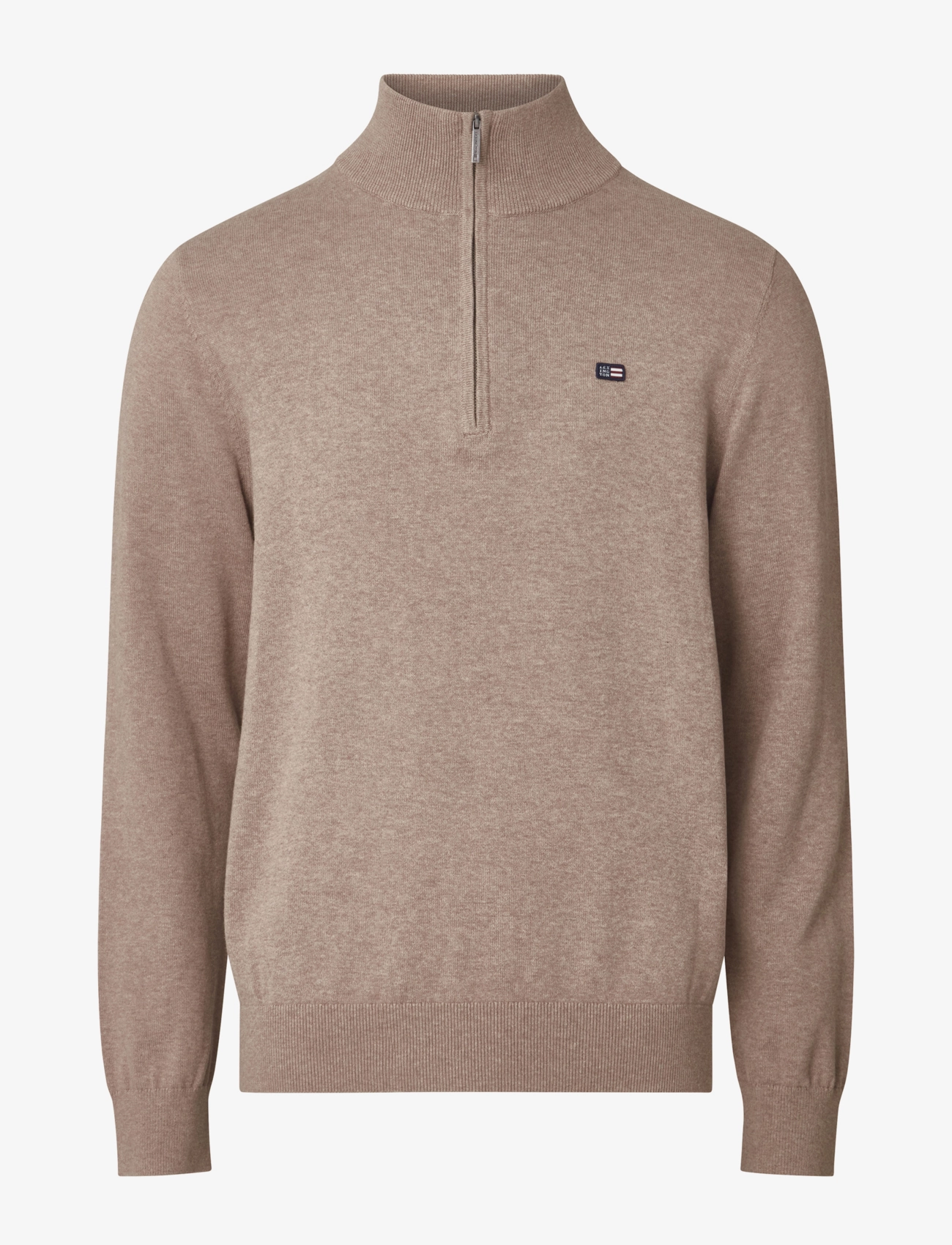 Lexington Clothing Clay Cotton Half-Zip Sweater - Lexington Clothing - BEIGE / beige