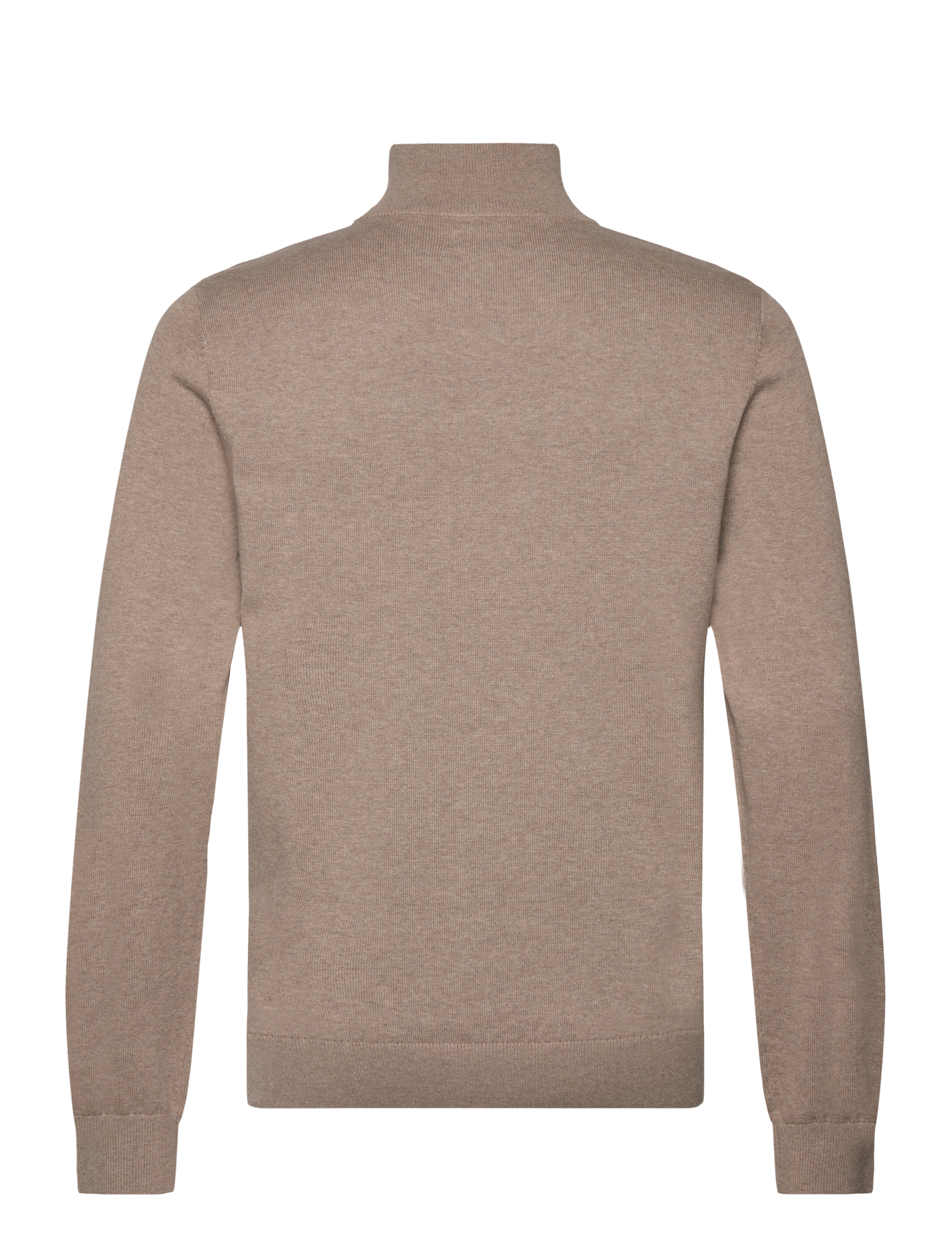 Lexington Clothing - Clay Cotton Half-Zip Sweater - halfzip strik - beige - 2