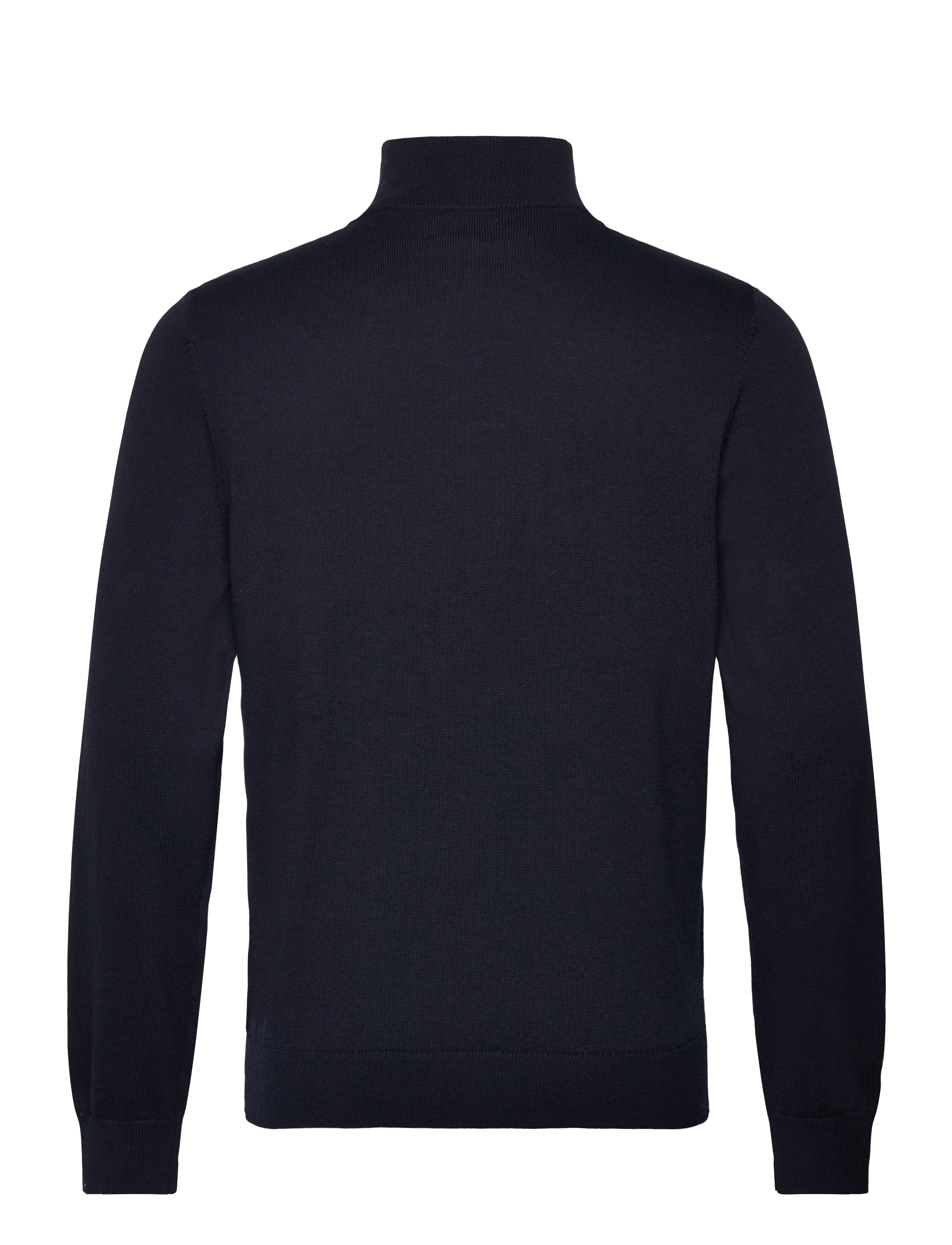 Lexington Clothing - Clay Cotton Half-Zip Sweater - tõmblukk-kaelusega džemprid - dark blue - 2
