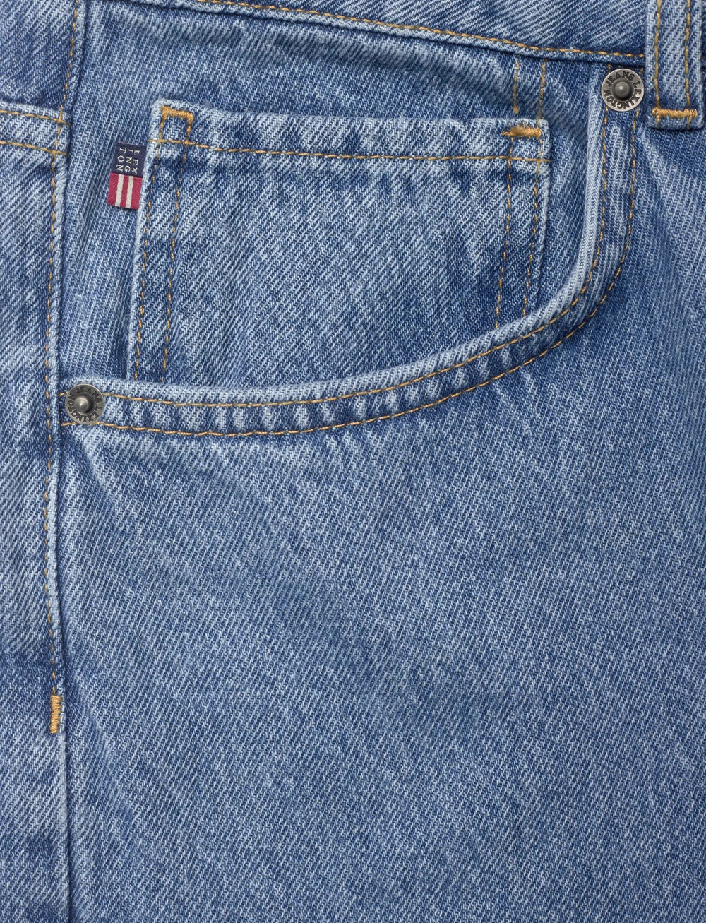 Lexington Clothing - Curt Casual Blue Wash Denim - alt laienevad teksad - lt blue denim - 5