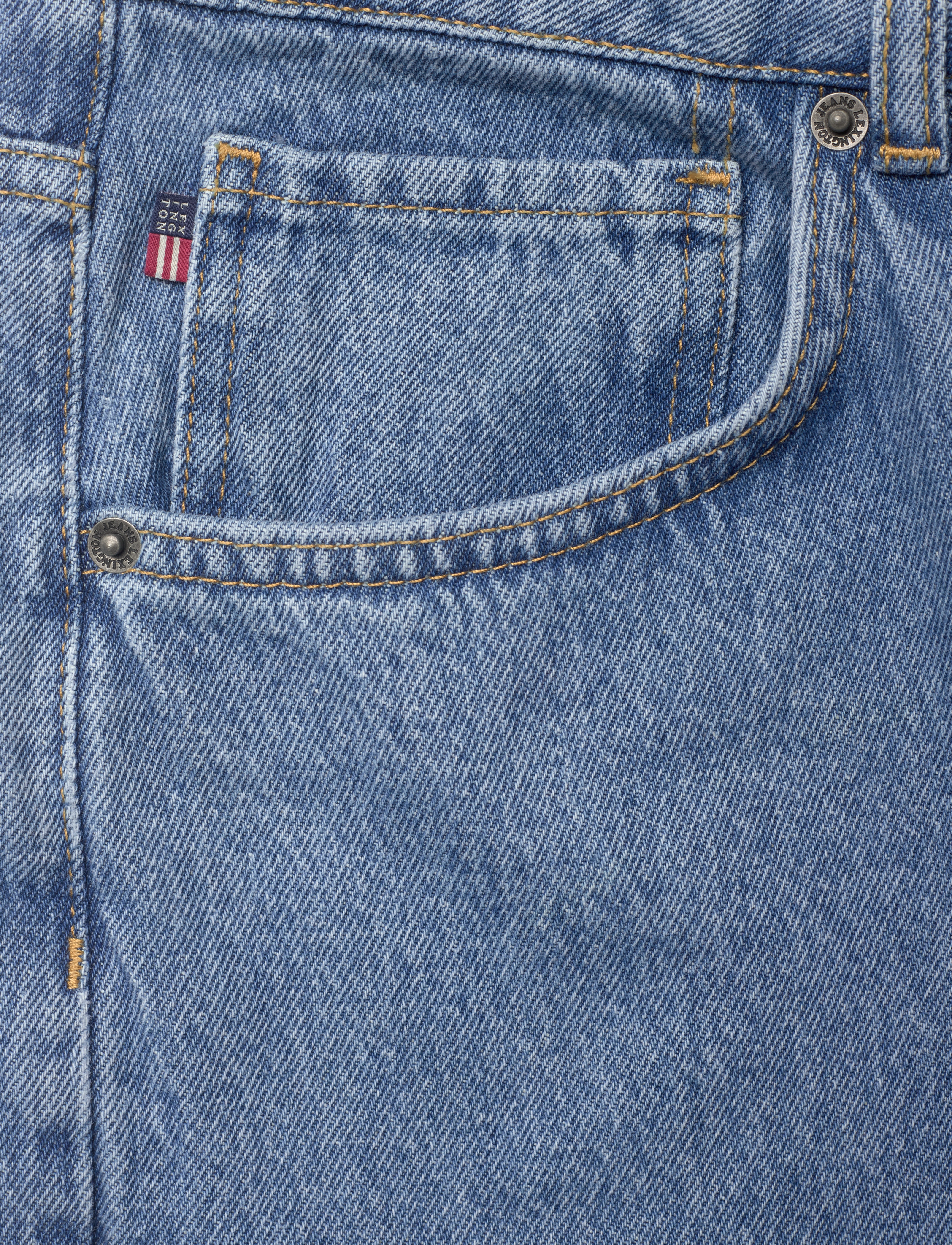 Lexington Clothing - Curt Casual Blue Wash Denim - bukser & jeans - lt blue denim - 5