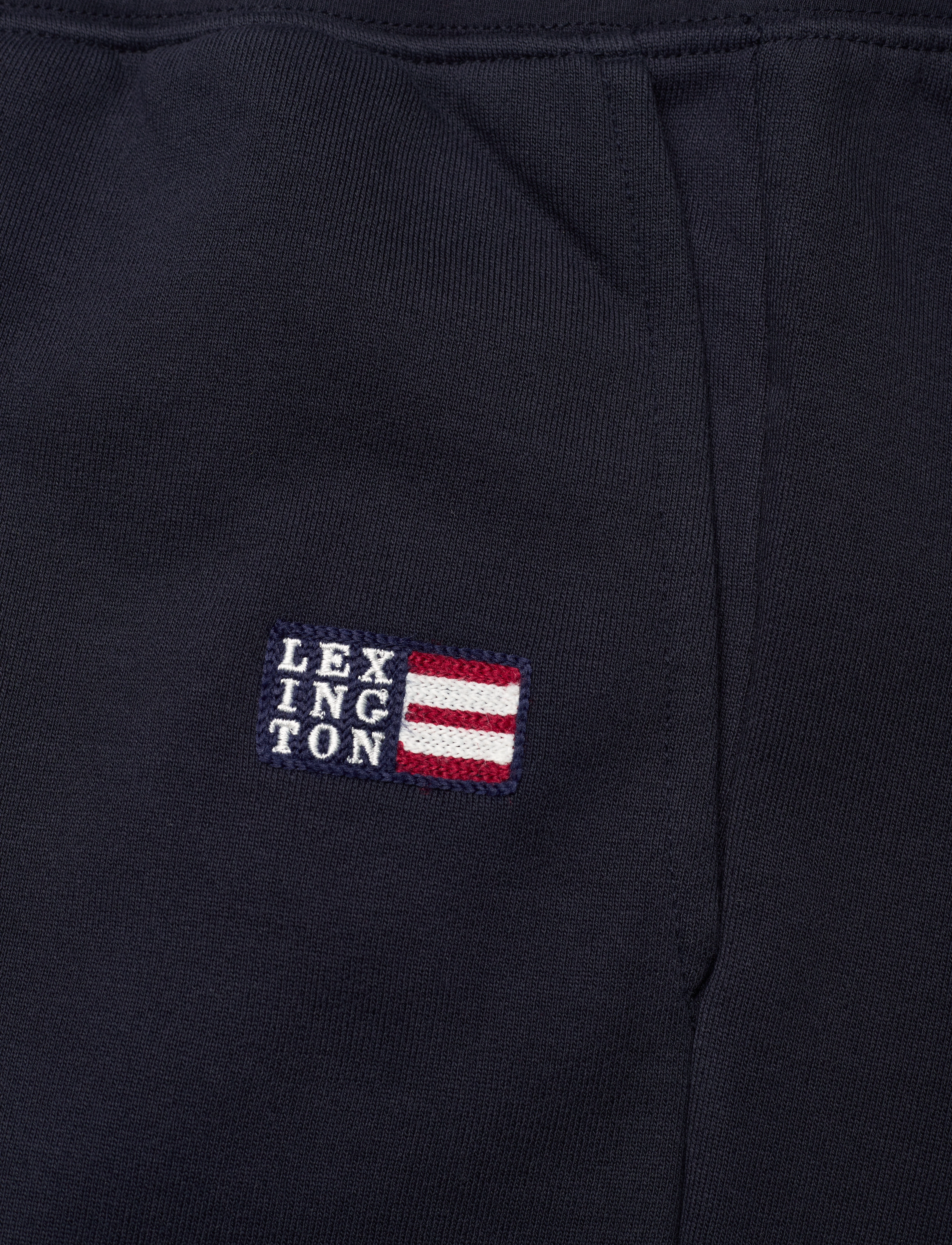 Lexington Clothing - Brendon Organic Cotton Logo Sweatpants - dark blue - 5
