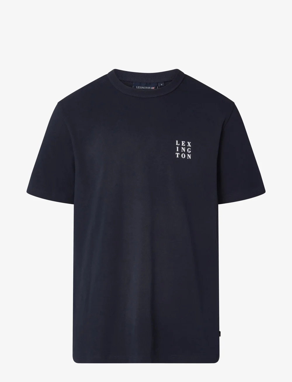 Lexington Clothing - Lee Heavy Tee - short-sleeved t-shirts - dark blue - 1
