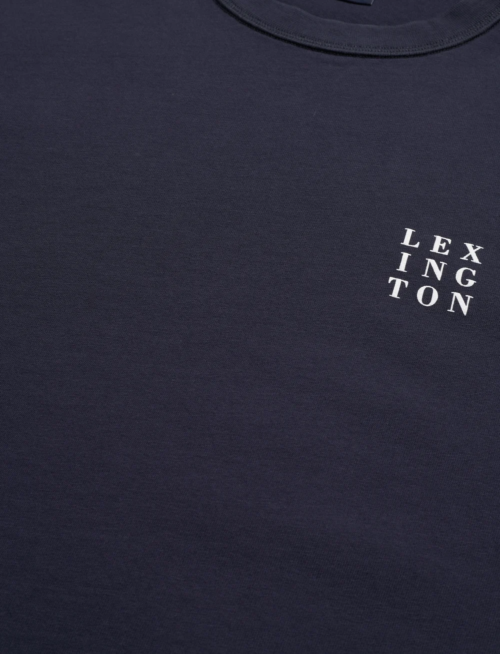 Lexington Clothing - Lee Heavy Tee - short-sleeved t-shirts - dark blue - 5